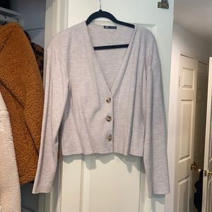 Zara cropped sweater